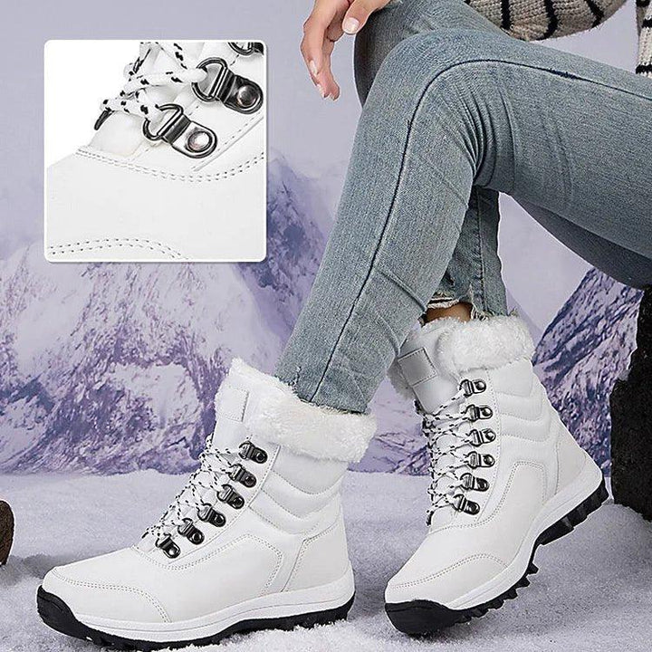 Sierra | Faux Fur-Lined Waterproof Hiking Snow Boots