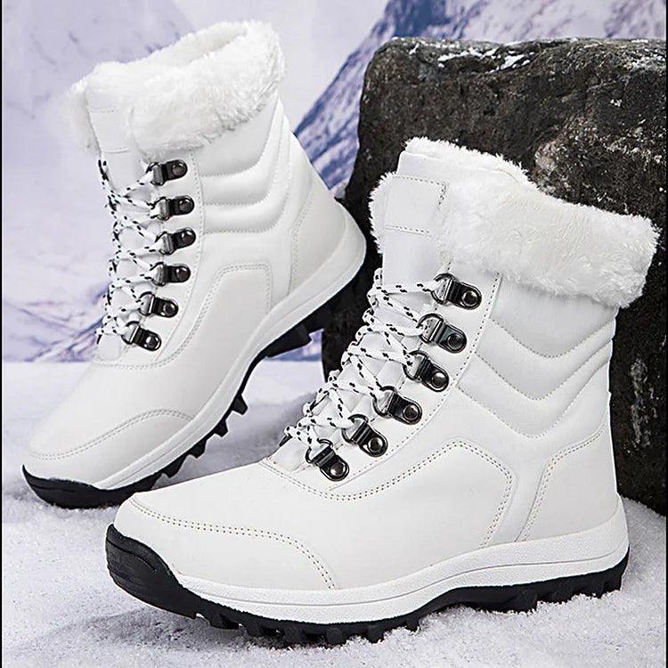 Sierra | Faux Fur-Lined Waterproof Hiking Snow Boots