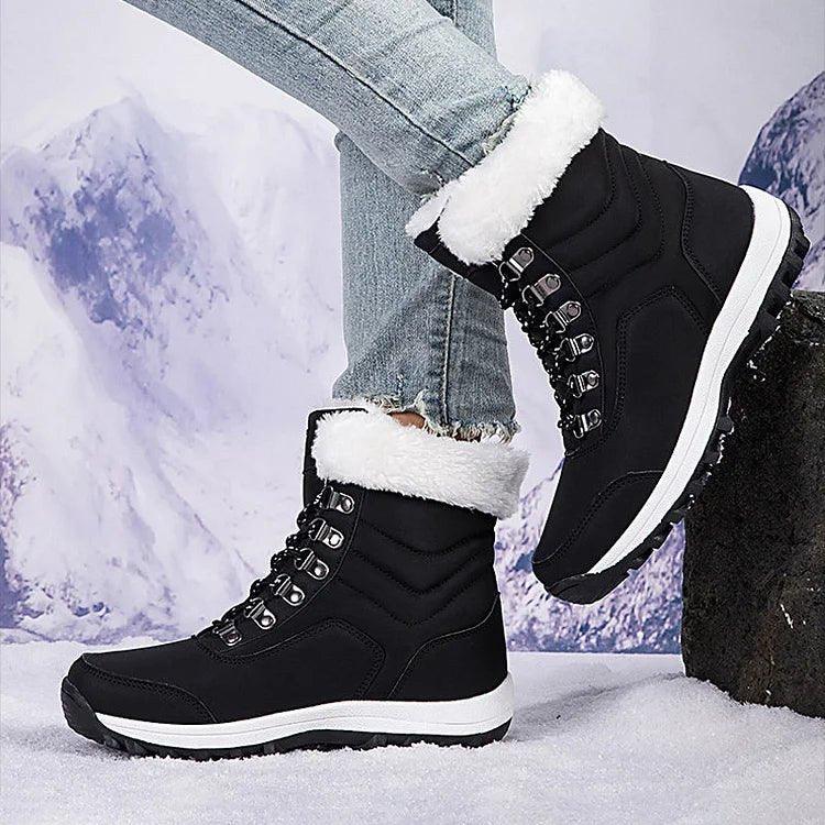 Sierra | Faux Fur-Lined Waterproof Hiking Snow Boots