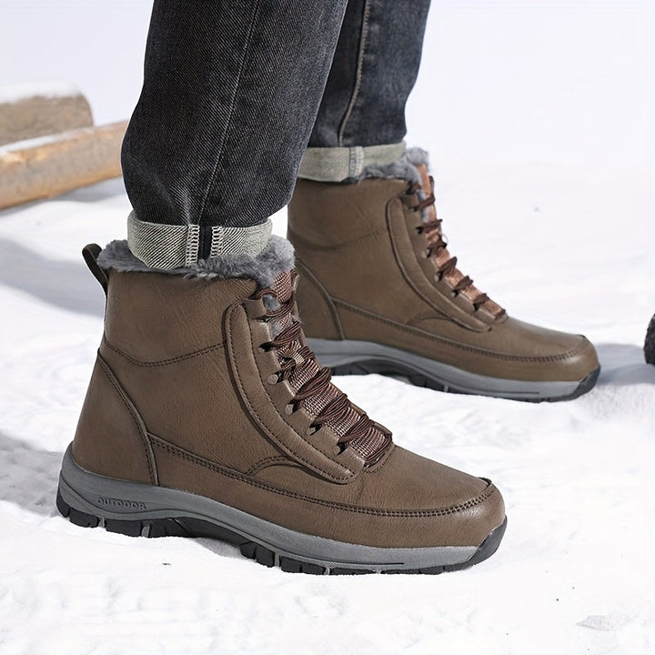 Gwendolyn | Fleece-Lined Waterproof Deep-Tread Winter Boots