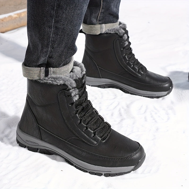 Gwendolyn | Fleece-Lined Waterproof Deep-Tread Winter Boots