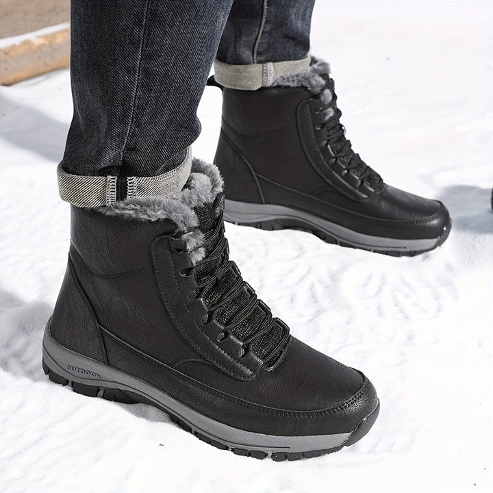 Gwendolyn | Fleece-Lined Waterproof Deep-Tread Winter Boots