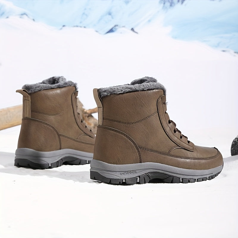 Gwendolyn | Fleece-Lined Waterproof Deep-Tread Winter Boots