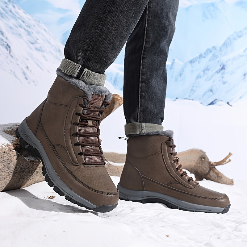 Gwendolyn | Fleece-Lined Waterproof Deep-Tread Winter Boots