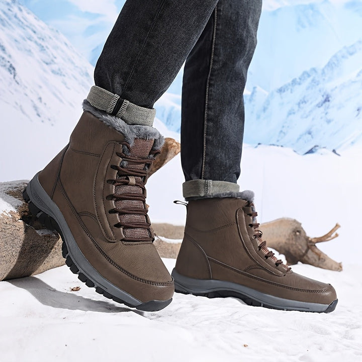 Gwendolyn | Fleece-Lined Waterproof Deep-Tread Winter Boots