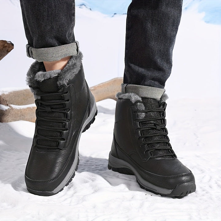 Gwendolyn | Fleece-Lined Waterproof Deep-Tread Winter Boots