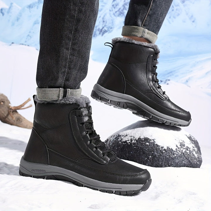 Gwendolyn | Fleece-Lined Waterproof Deep-Tread Winter Boots