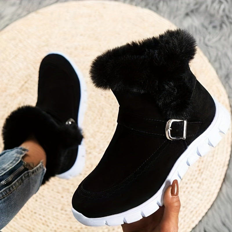 Holly | Plush-Lined Waterproof Ankle Winter Boots