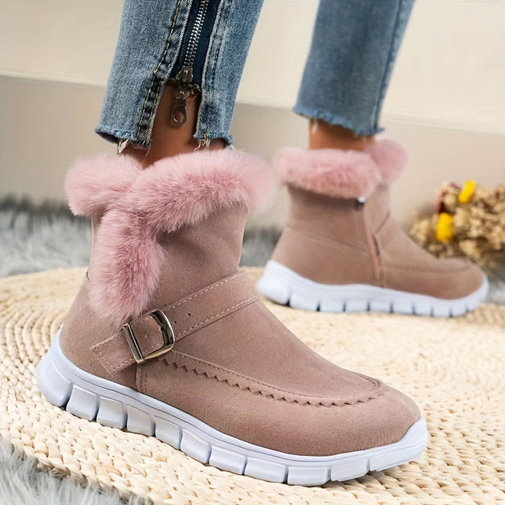 Holly | Plush-Lined Waterproof Ankle Winter Boots