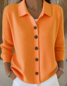 Sienna | Button-Up Collared Cardigan