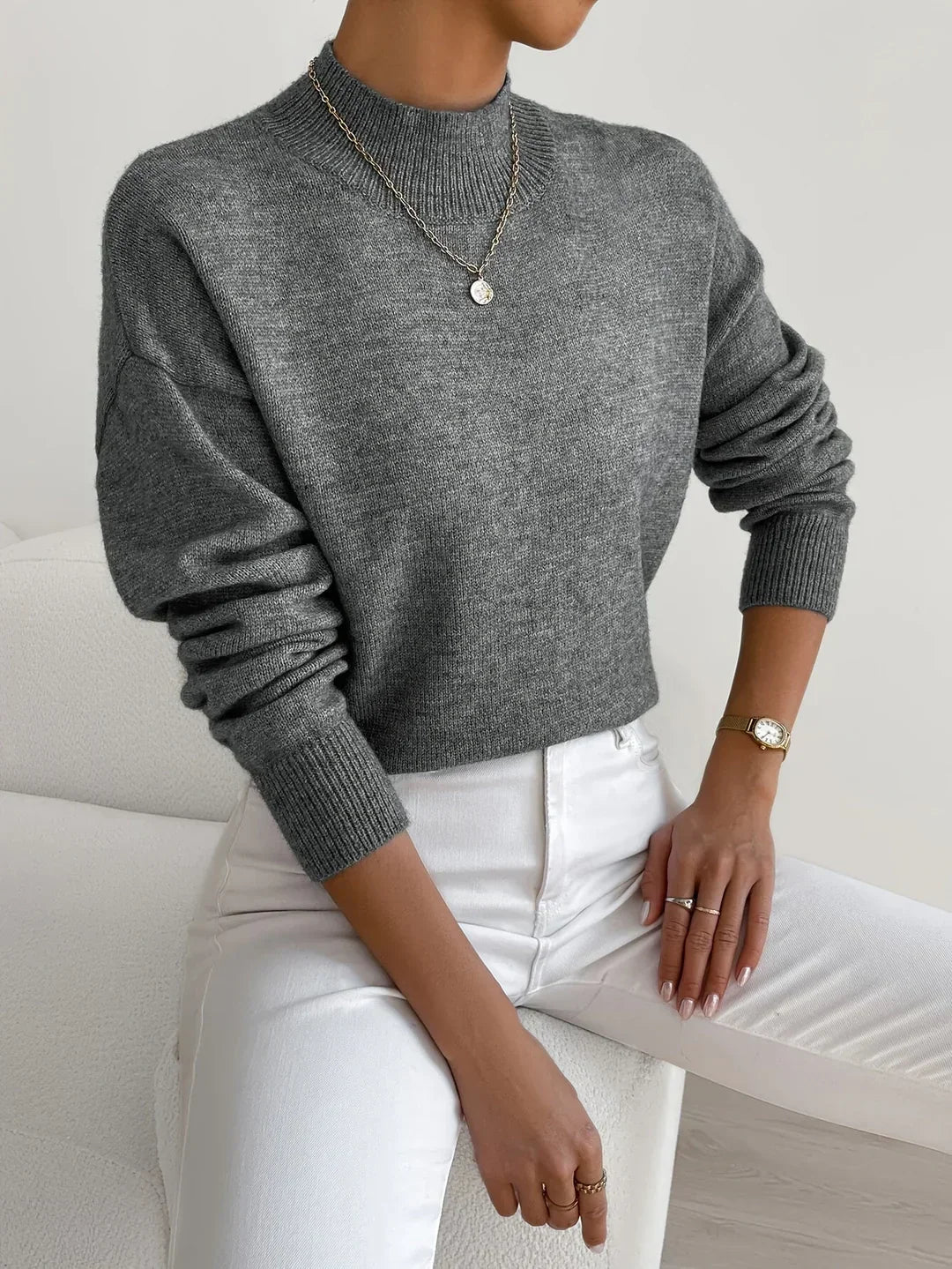 Kimberly | Slim-Fit Classic Turtleneck Sweater