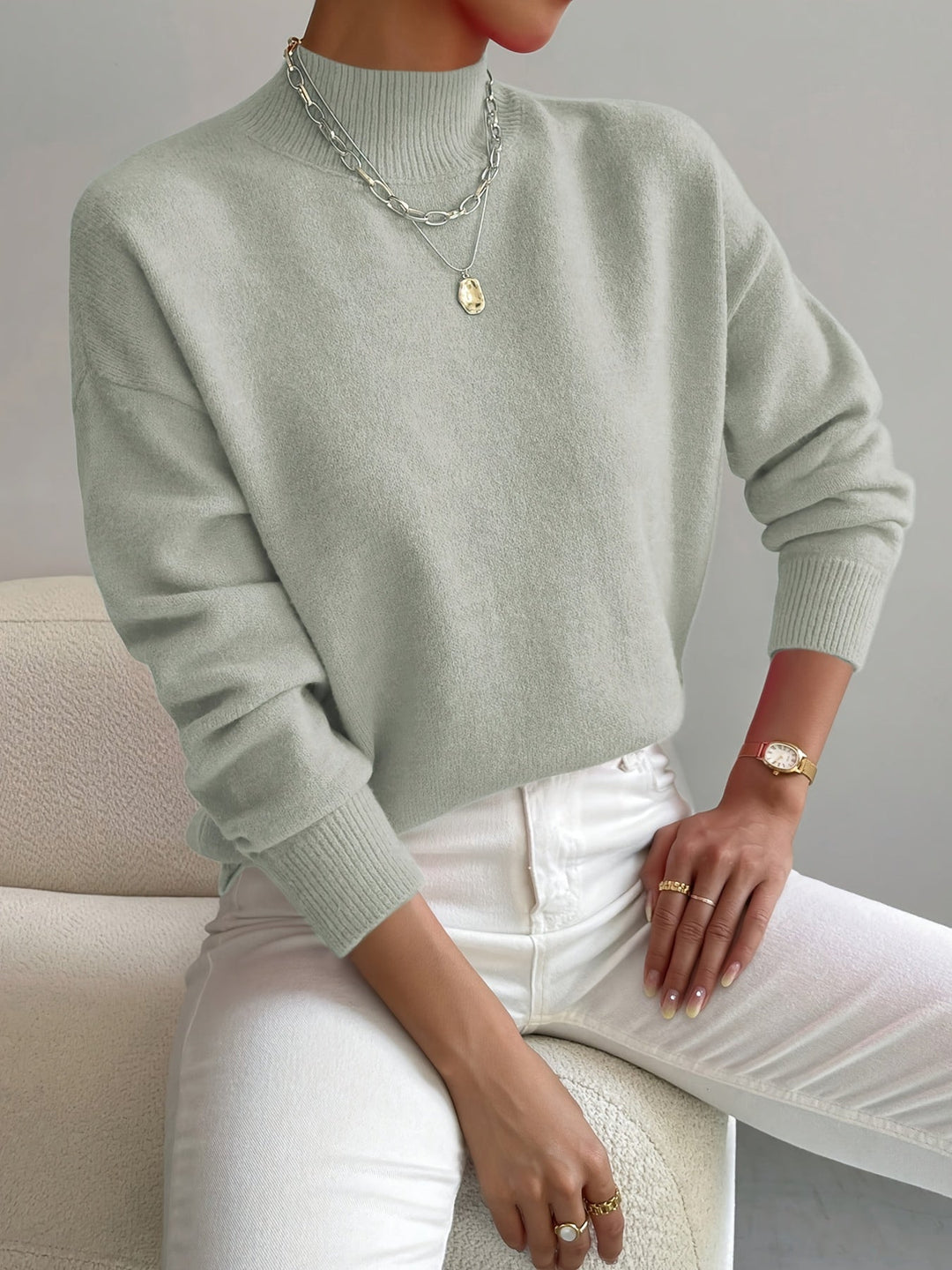 Kimberly | Slim-Fit Classic Turtleneck Sweater