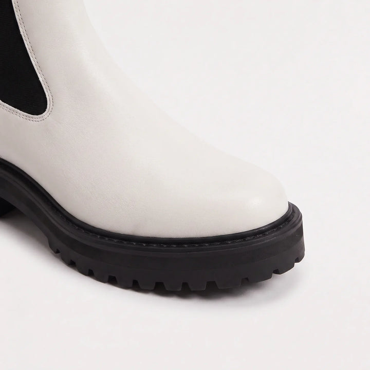 Marissa | Lug-Sole Platform Chelsea Boots