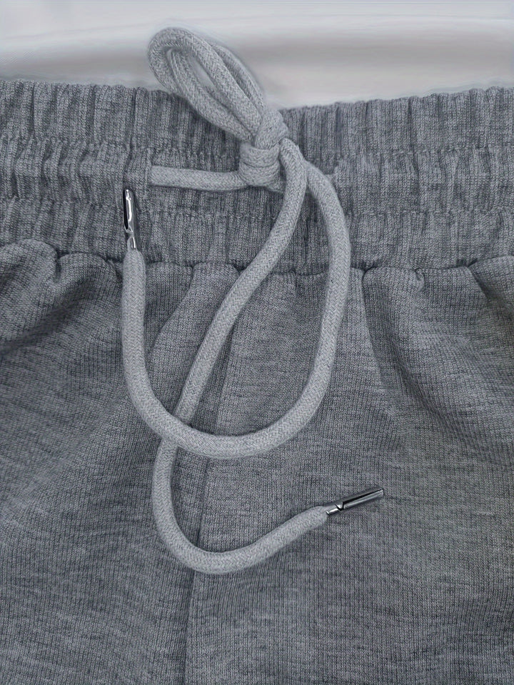 Robin | Drawstring-Waist Wide-Leg Sweatpants
