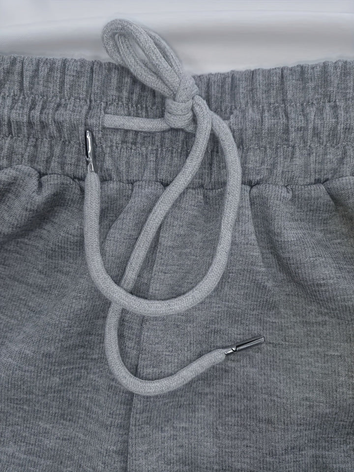 Robin | Drawstring-Waist Wide-Leg Sweatpants