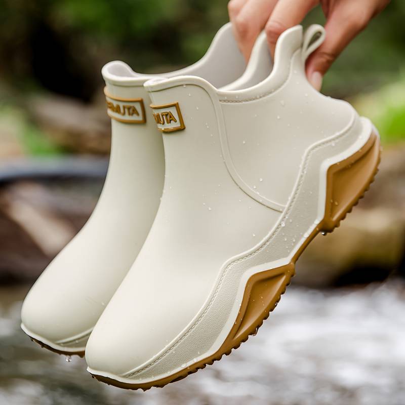 Kelsey | Waterproof Slip-On Ankle Rain Boots