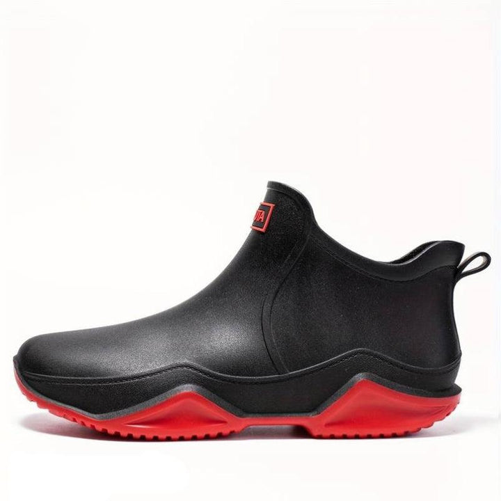 Kelsey | Waterproof Slip-On Ankle Rain Boots