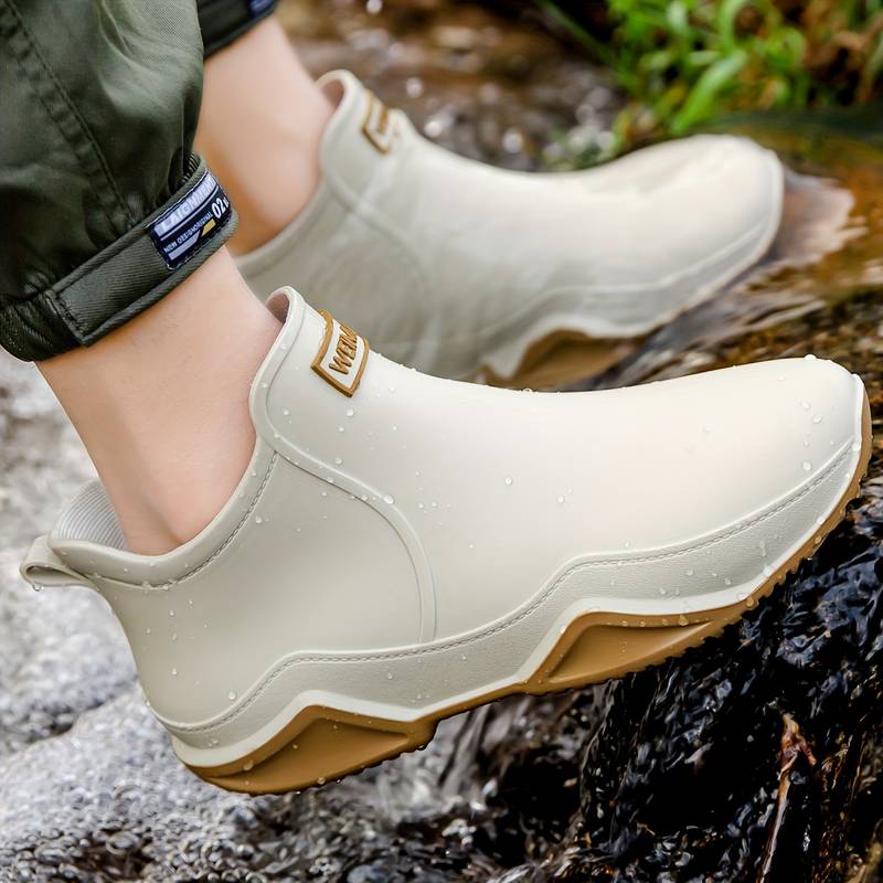 Kelsey | Waterproof Slip-On Ankle Rain Boots