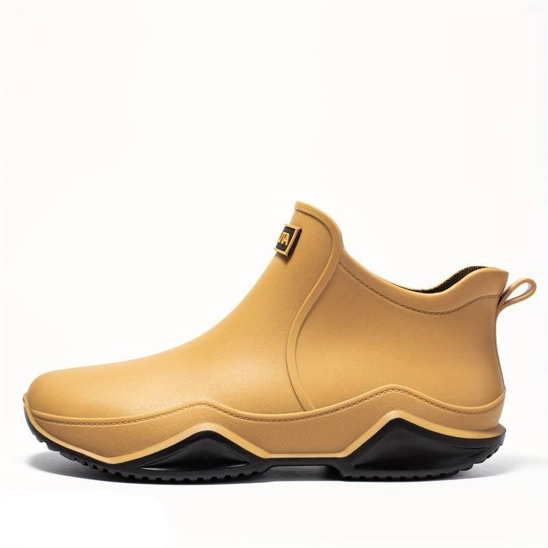 Kelsey | Waterproof Slip-On Ankle Rain Boots