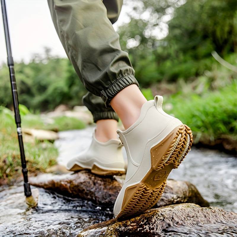 Kelsey | Waterproof Slip-On Ankle Rain Boots