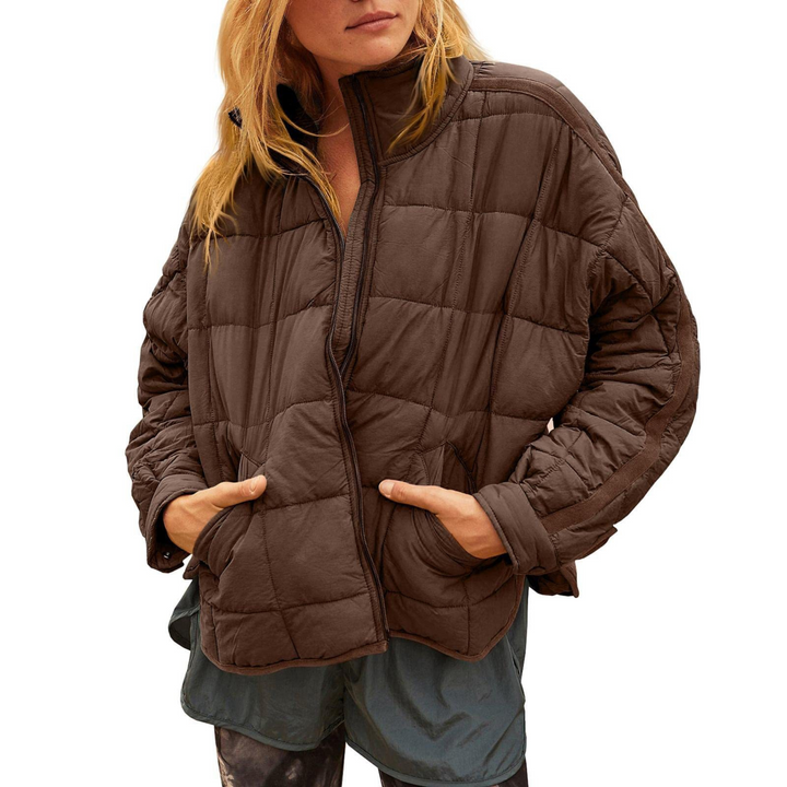 Wendy | Stand-Collar Lightweight Puffer Jacket