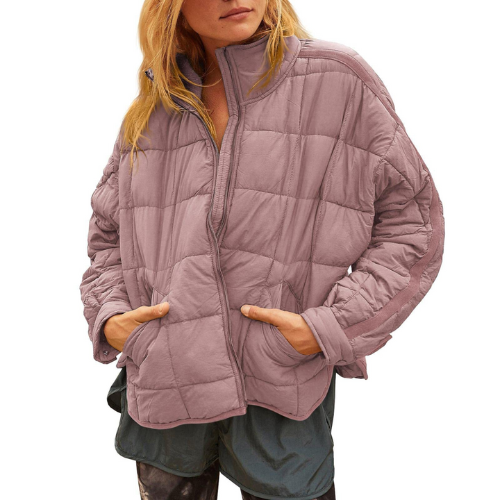 Wendy | Stand-Collar Lightweight Puffer Jacket