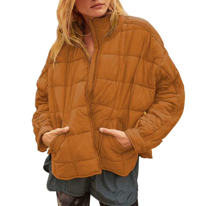 Wendy | Stand-Collar Lightweight Puffer Jacket