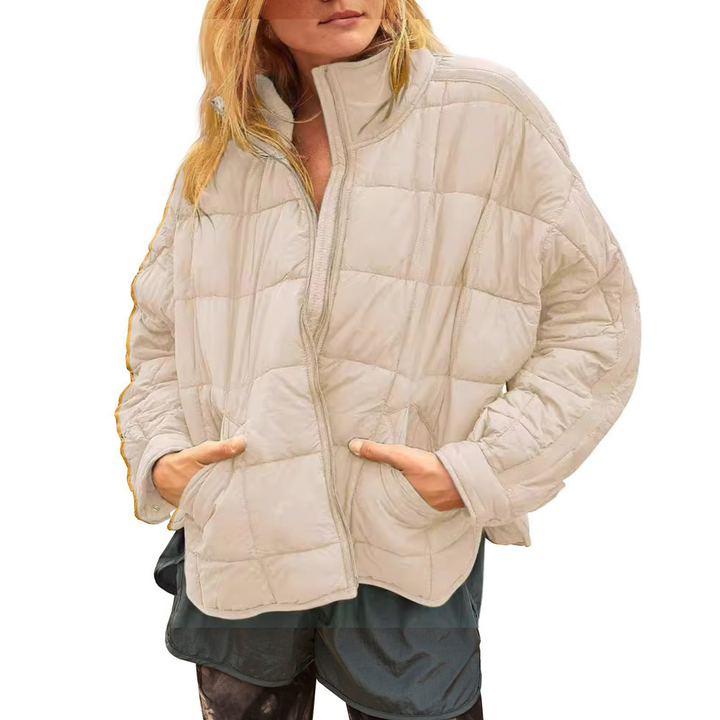 Wendy | Stand-Collar Lightweight Puffer Jacket