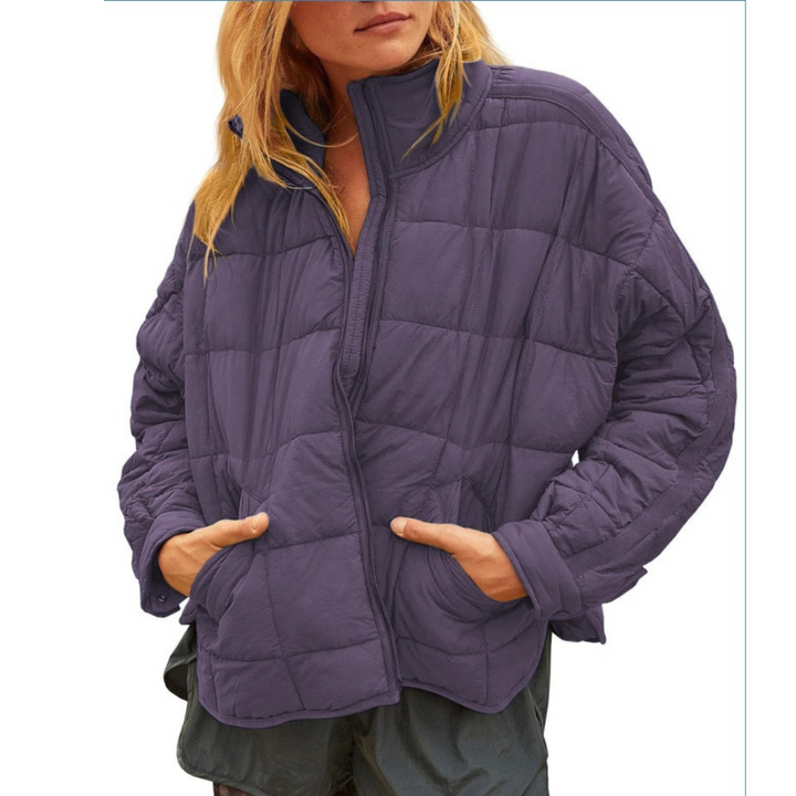 Wendy | Stand-Collar Lightweight Puffer Jacket