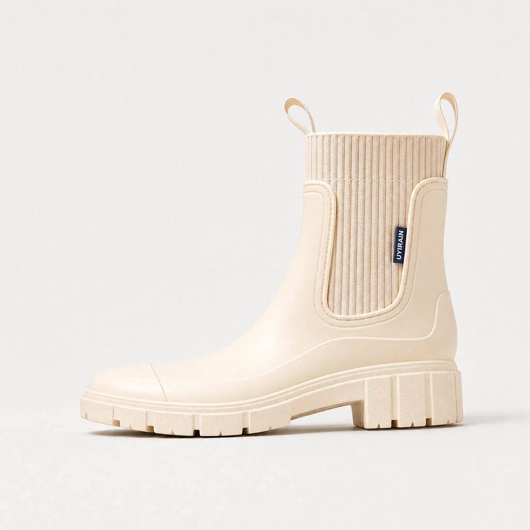 Vanessa | Waterproof Lug-Sole Chelsea Boots for Fall