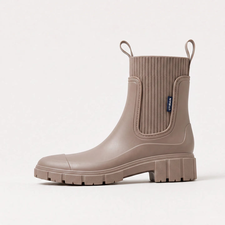 Vanessa | Waterproof Lug-Sole Chelsea Boots for Fall