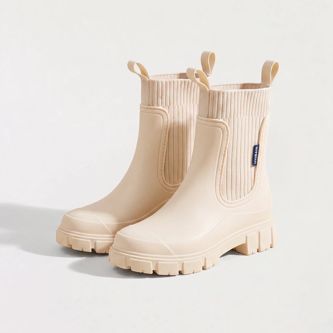 Vanessa | Waterproof Lug-Sole Chelsea Boots for Fall