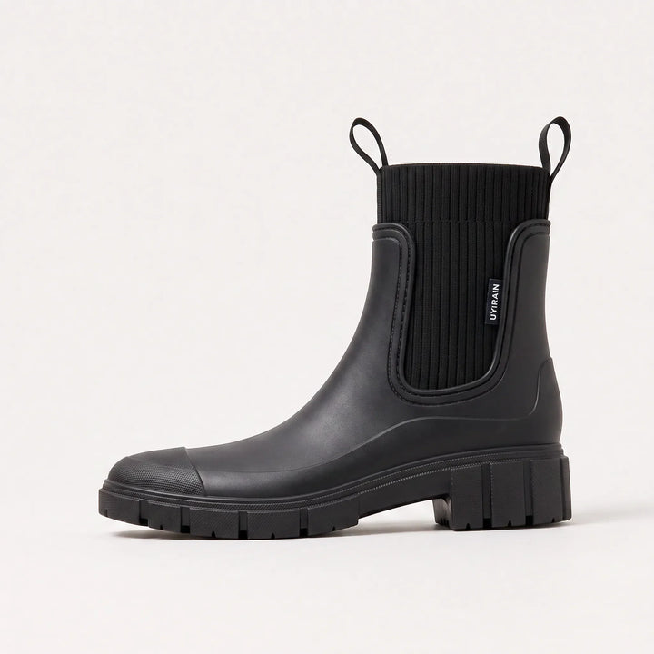 Vanessa | Waterproof Lug-Sole Chelsea Boots for Fall