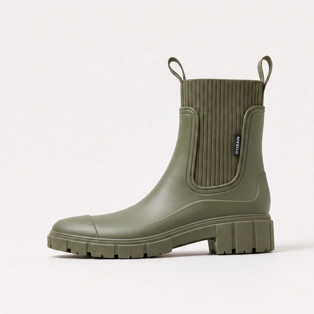 Vanessa | Waterproof Lug-Sole Chelsea Boots for Fall