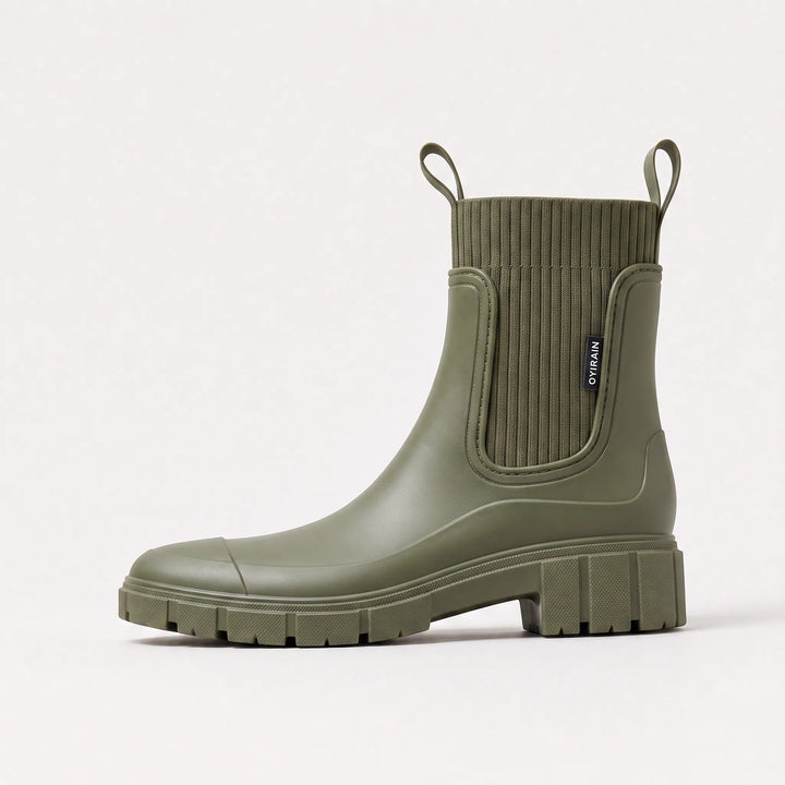 Vanessa | Waterproof Lug-Sole Chelsea Boots for Fall