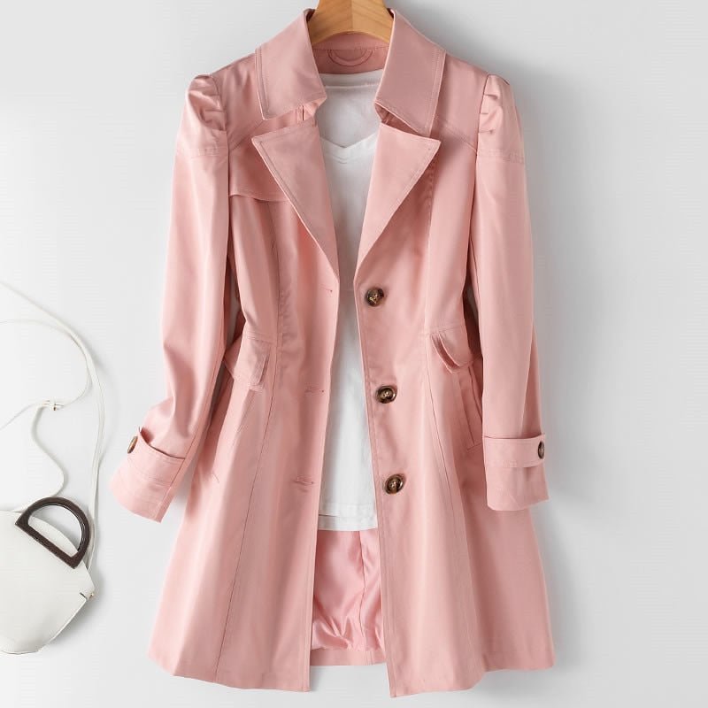 Hope | Single-Breasted Longline Trench Coat
