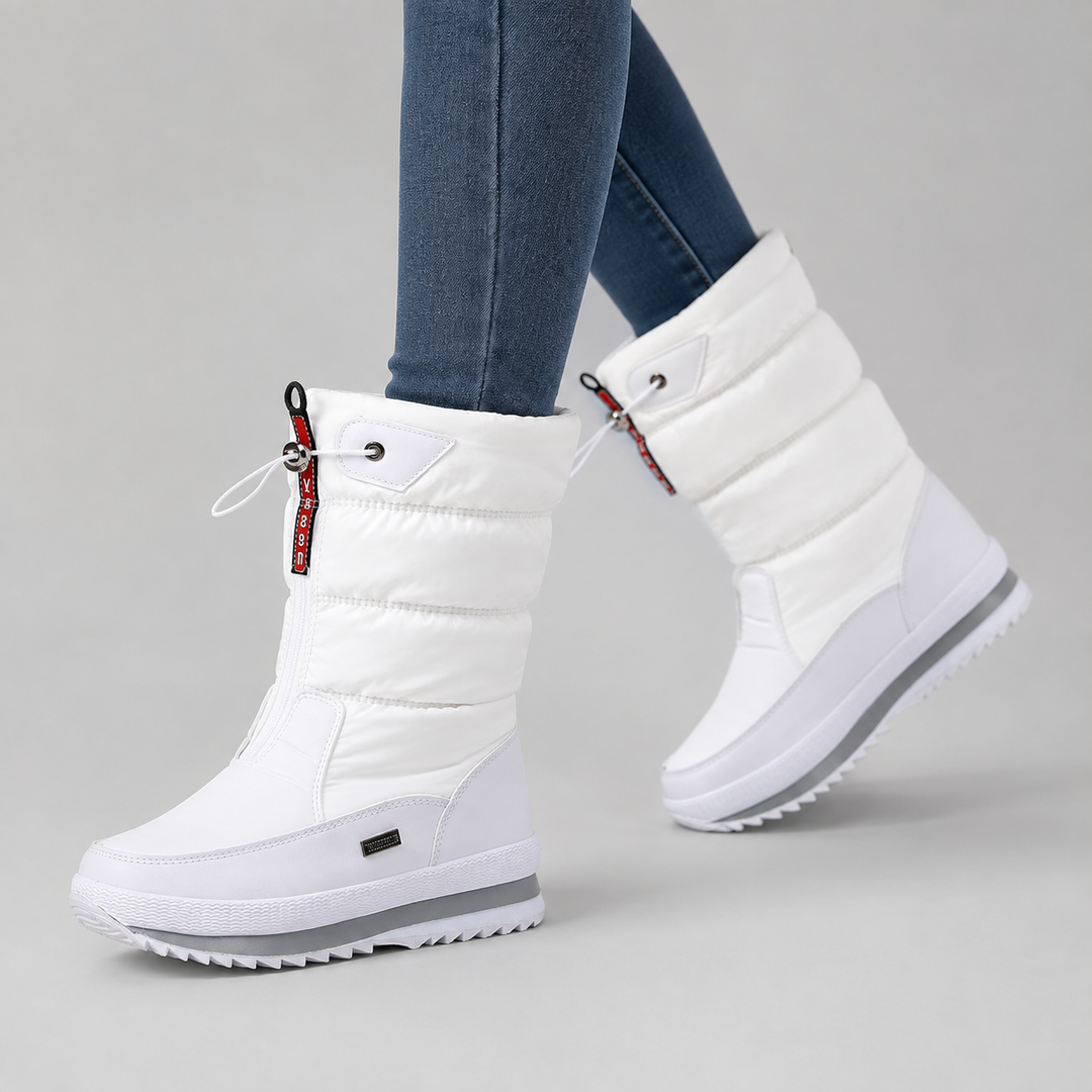 Savannah | Quilted Waterproof Mid-Calf Snow Boots